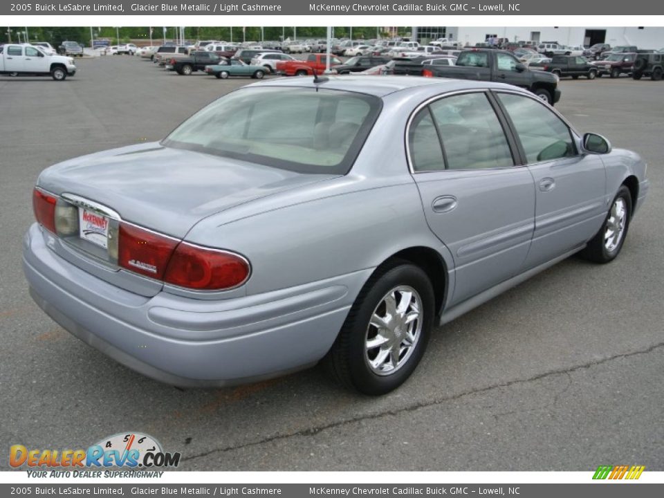 2005 Buick LeSabre Limited Glacier Blue Metallic / Light Cashmere Photo #4