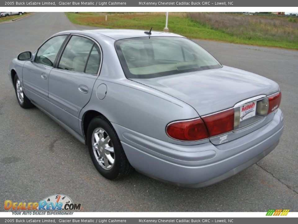 2005 Buick LeSabre Limited Glacier Blue Metallic / Light Cashmere Photo #5