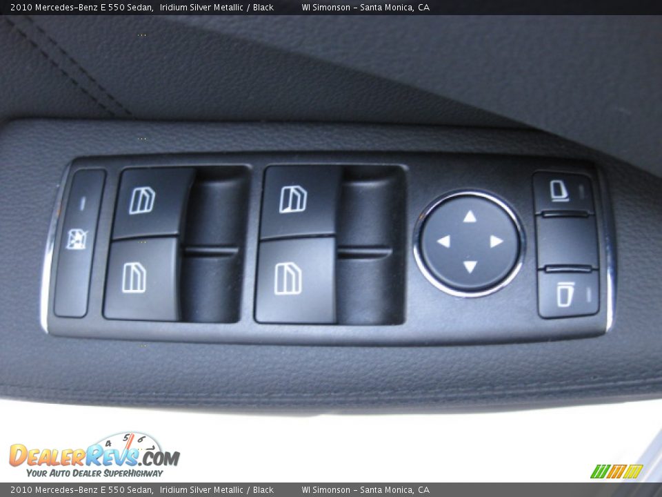 2010 Mercedes-Benz E 550 Sedan Iridium Silver Metallic / Black Photo #8