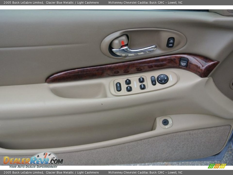 2005 Buick LeSabre Limited Glacier Blue Metallic / Light Cashmere Photo #9