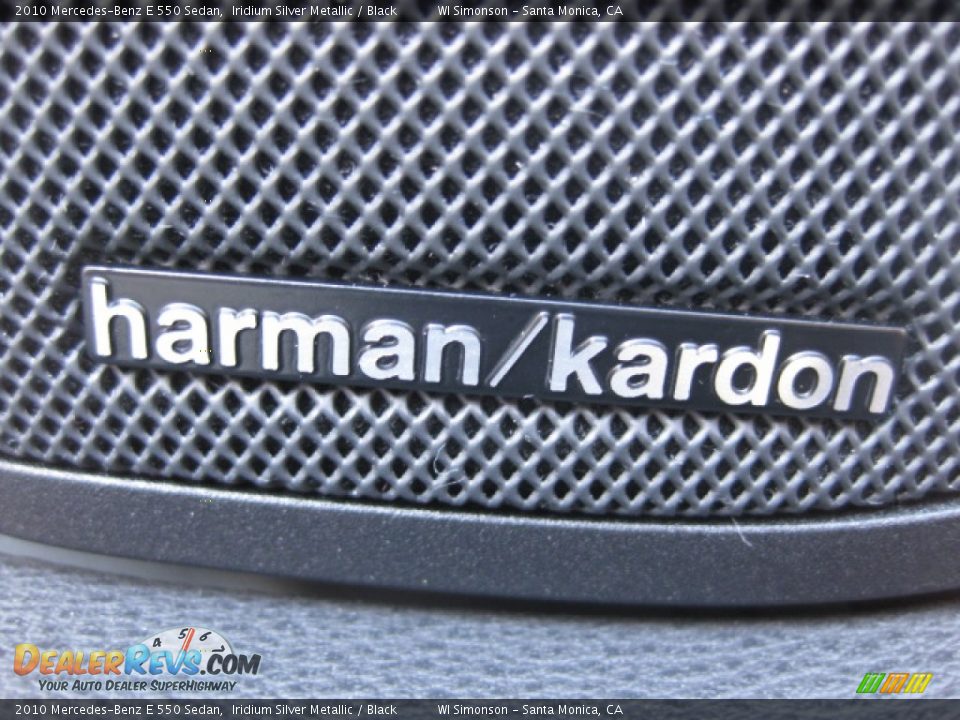 2010 Mercedes-Benz E 550 Sedan Iridium Silver Metallic / Black Photo #9