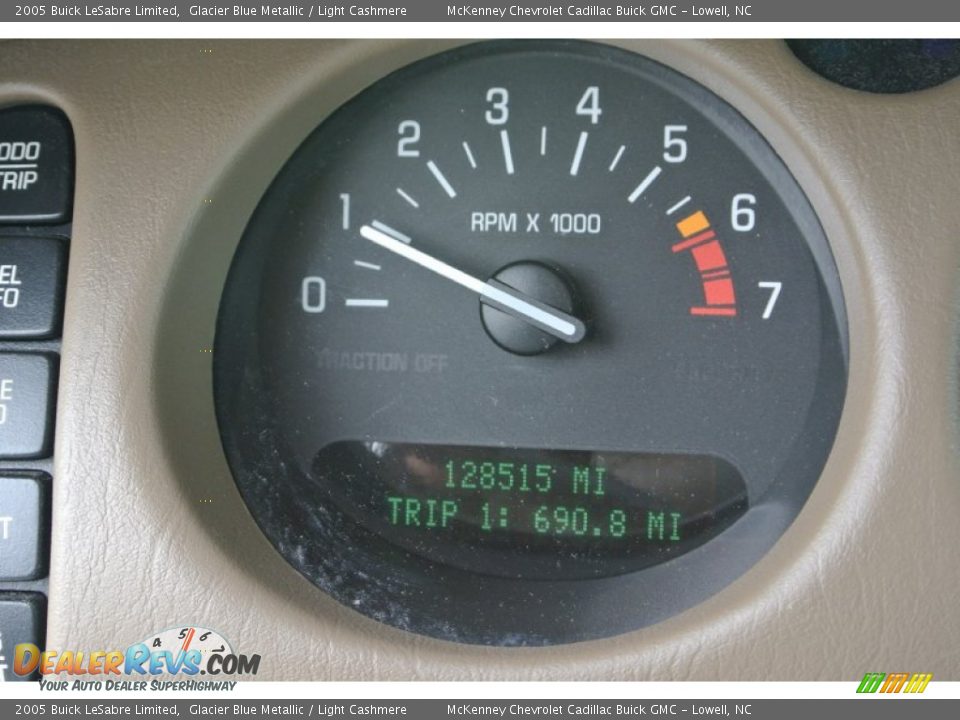 2005 Buick LeSabre Limited Glacier Blue Metallic / Light Cashmere Photo #11