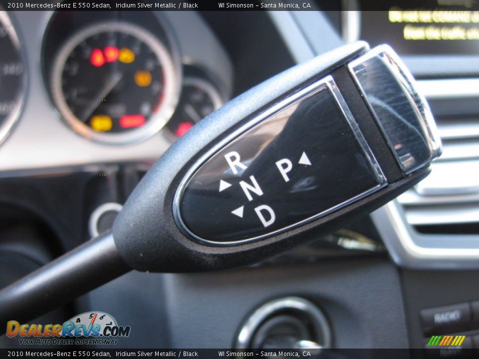 2010 Mercedes-Benz E 550 Sedan Iridium Silver Metallic / Black Photo #11
