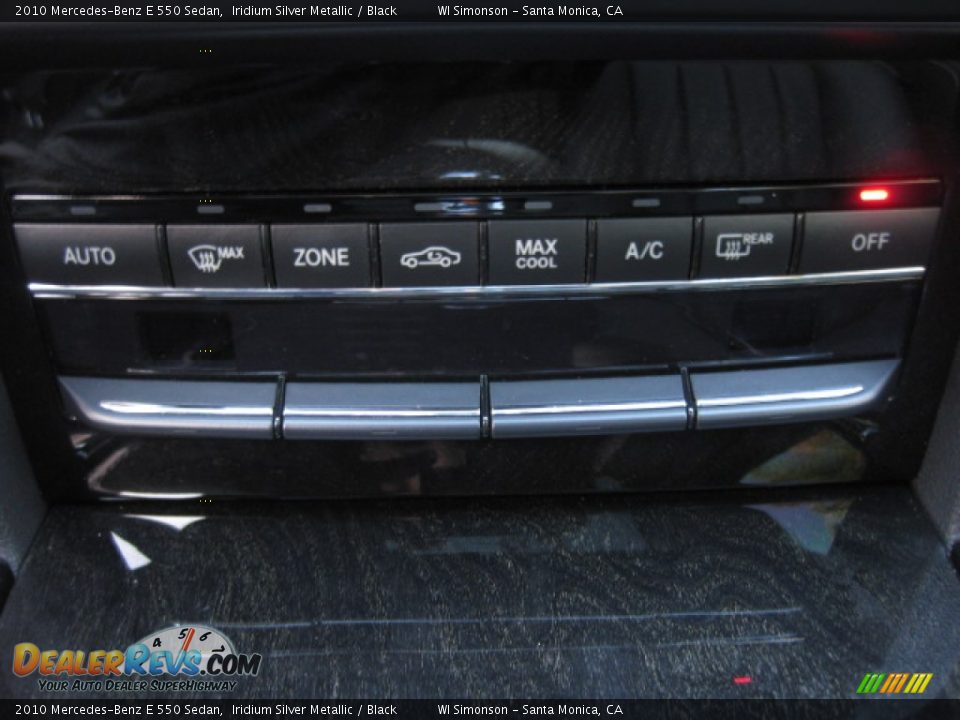 2010 Mercedes-Benz E 550 Sedan Iridium Silver Metallic / Black Photo #13