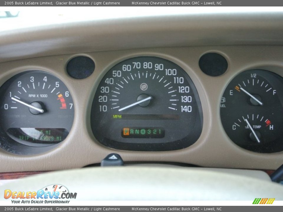 2005 Buick LeSabre Limited Gauges Photo #15