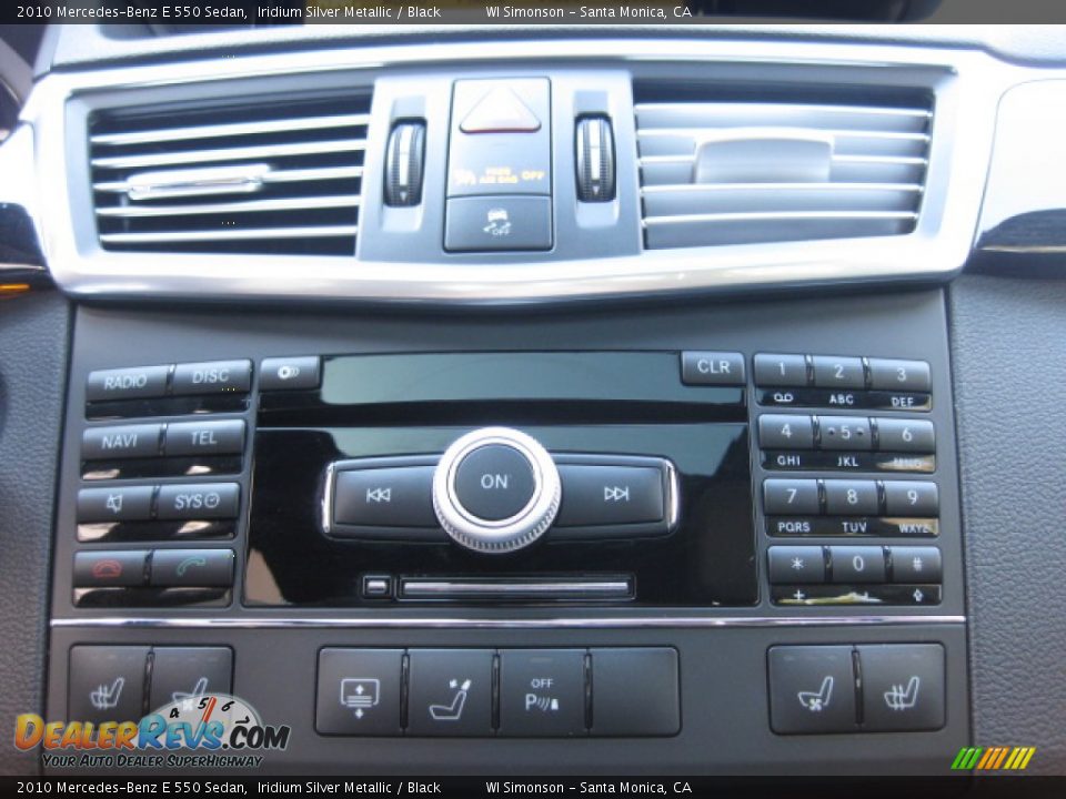 2010 Mercedes-Benz E 550 Sedan Iridium Silver Metallic / Black Photo #14