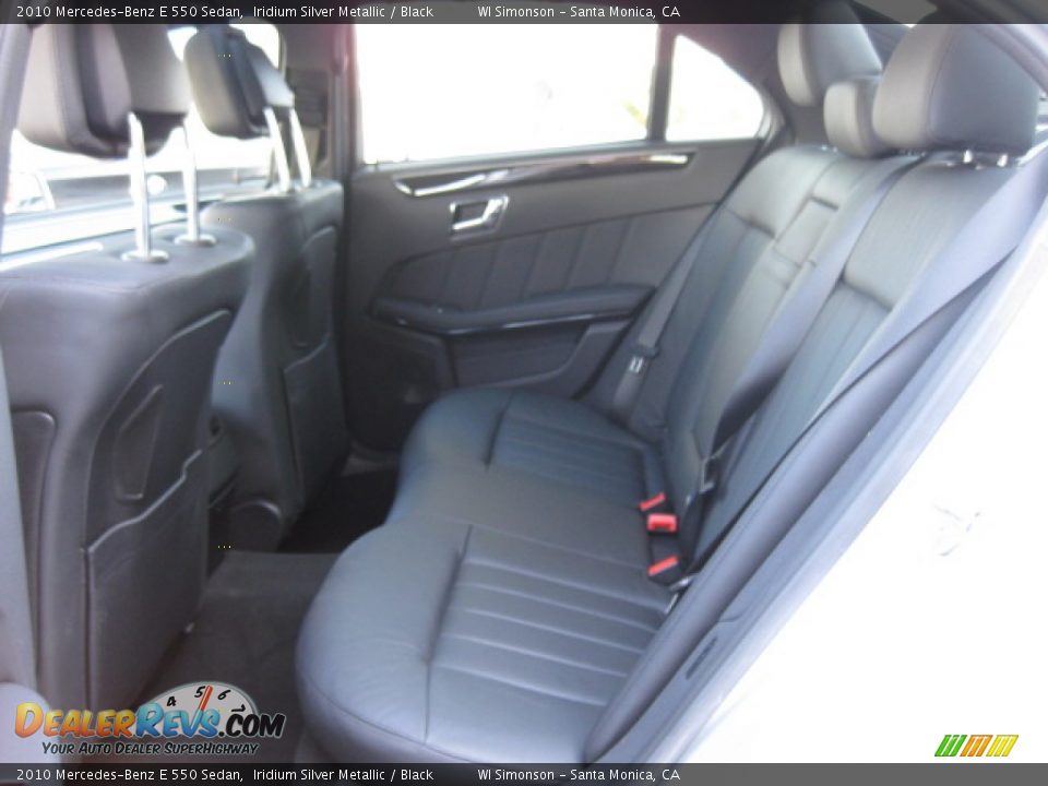 2010 Mercedes-Benz E 550 Sedan Iridium Silver Metallic / Black Photo #20