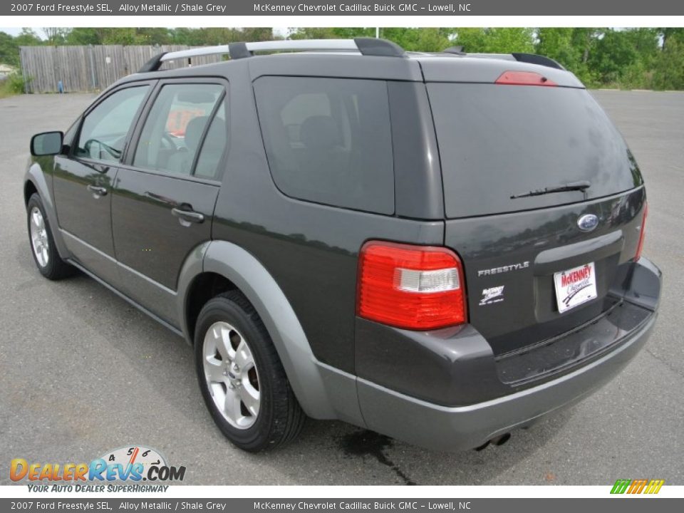 2007 Ford Freestyle SEL Alloy Metallic / Shale Grey Photo #4