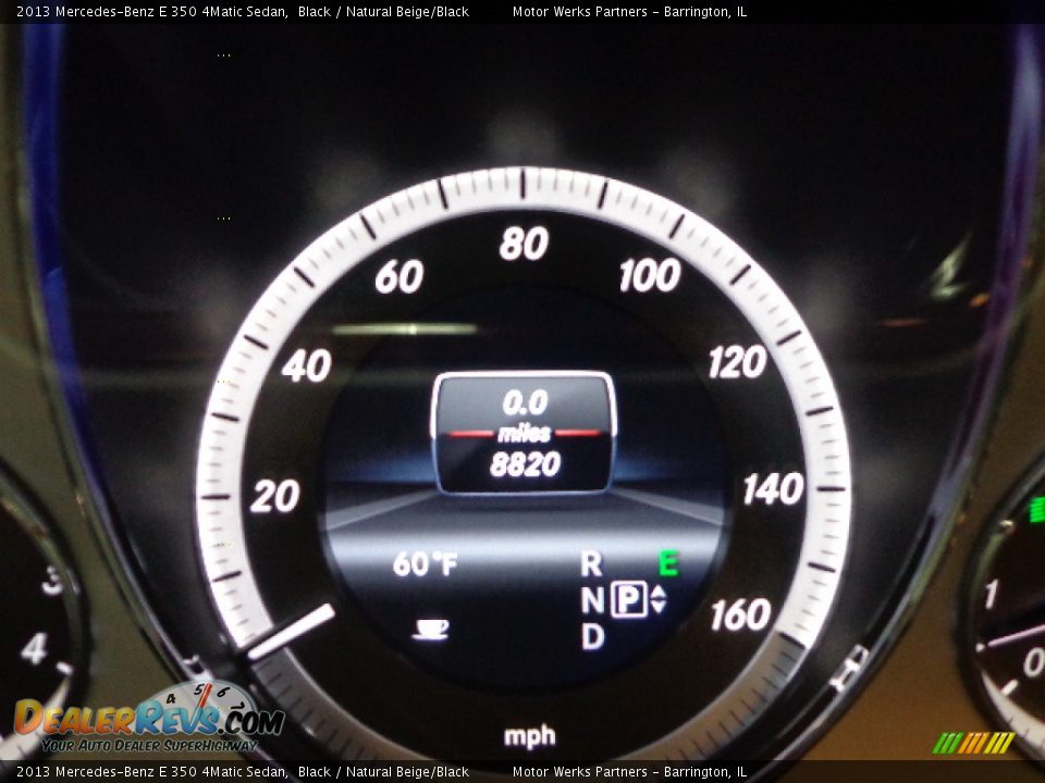2013 Mercedes-Benz E 350 4Matic Sedan Black / Natural Beige/Black Photo #16