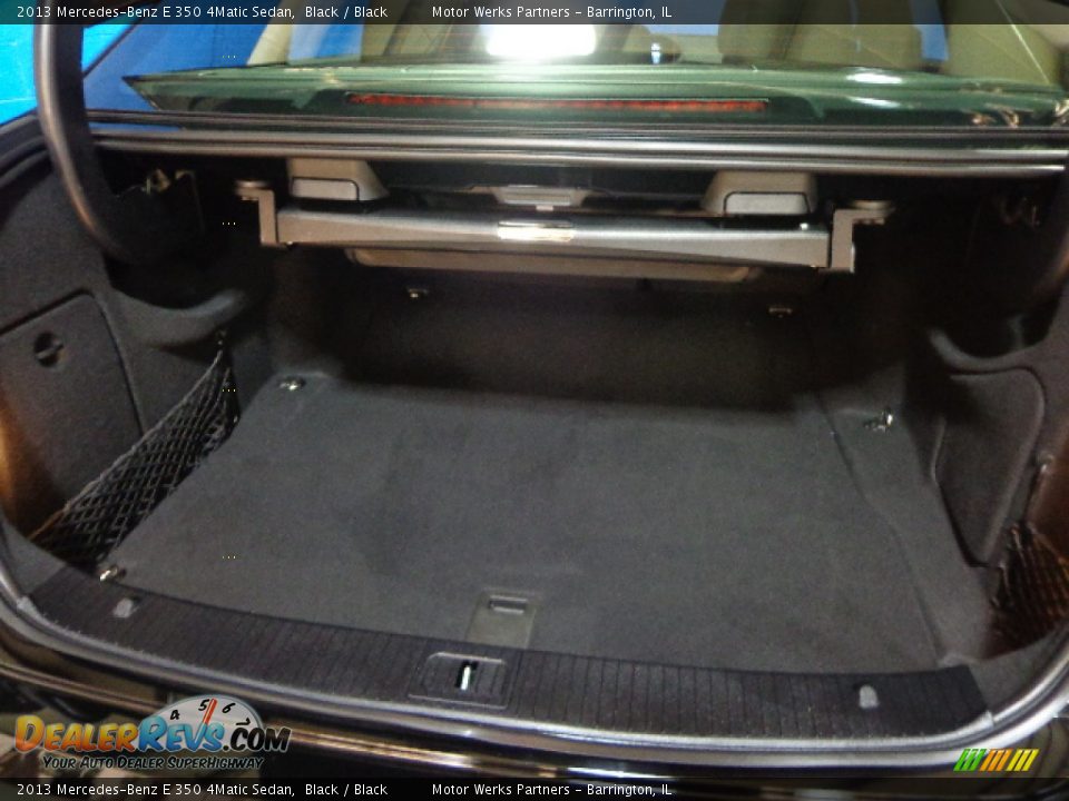 2013 Mercedes-Benz E 350 4Matic Sedan Black / Black Photo #20