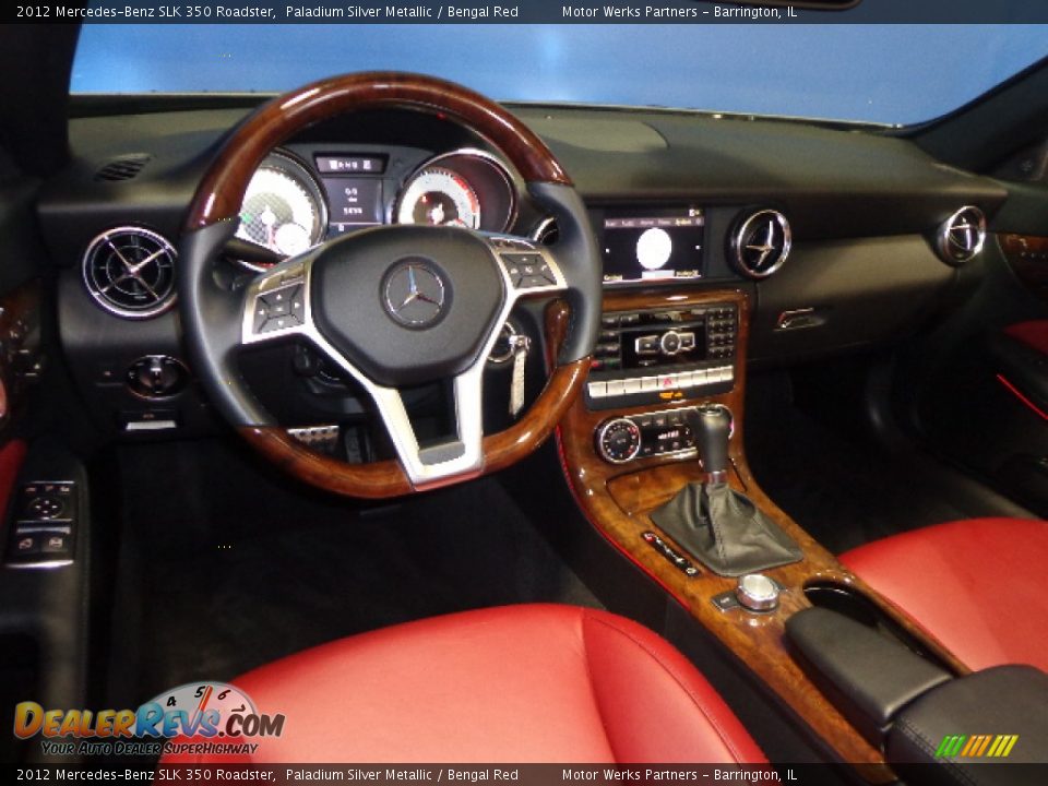 Dashboard of 2012 Mercedes-Benz SLK 350 Roadster Photo #36