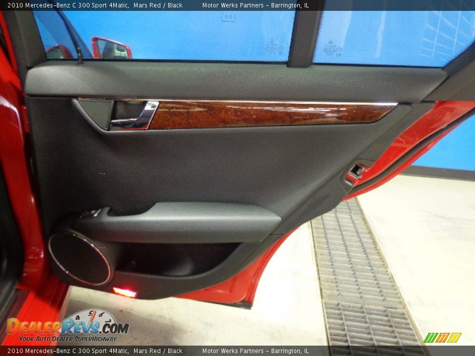 2010 Mercedes-Benz C 300 Sport 4Matic Mars Red / Black Photo #29