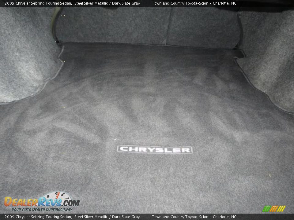 2009 Chrysler Sebring Touring Sedan Steel Silver Metallic / Dark Slate Gray Photo #25