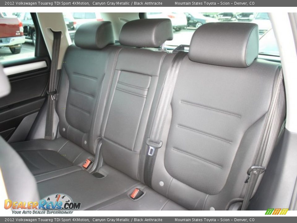 2012 Volkswagen Touareg TDI Sport 4XMotion Canyon Gray Metallic / Black Anthracite Photo #6