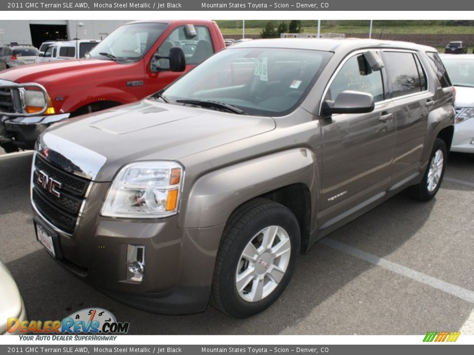 2011 GMC Terrain SLE AWD Mocha Steel Metallic / Jet Black Photo #4