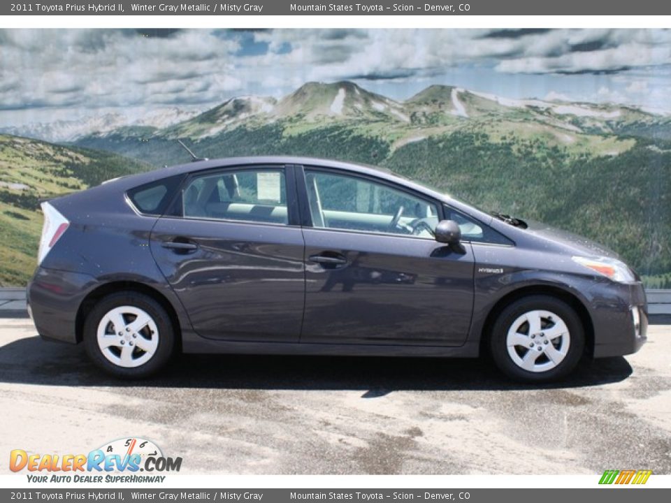 2011 Toyota Prius Hybrid II Winter Gray Metallic / Misty Gray Photo #2