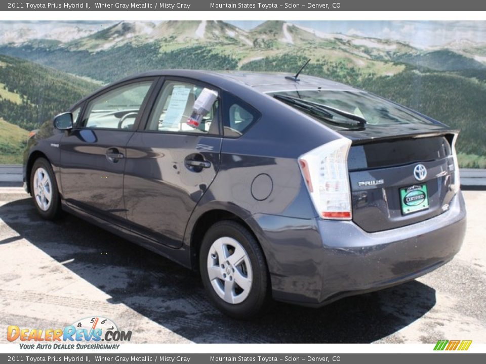 2011 Toyota Prius Hybrid II Winter Gray Metallic / Misty Gray Photo #4