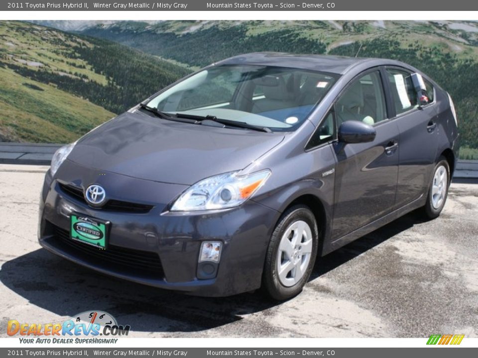 2011 Toyota Prius Hybrid II Winter Gray Metallic / Misty Gray Photo #5