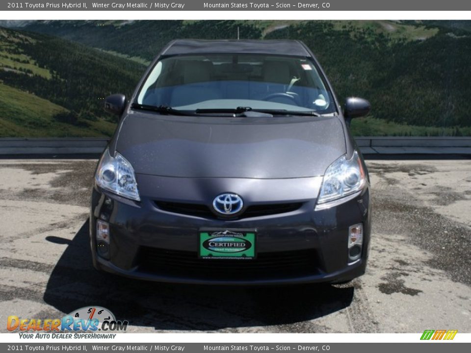 2011 Toyota Prius Hybrid II Winter Gray Metallic / Misty Gray Photo #7