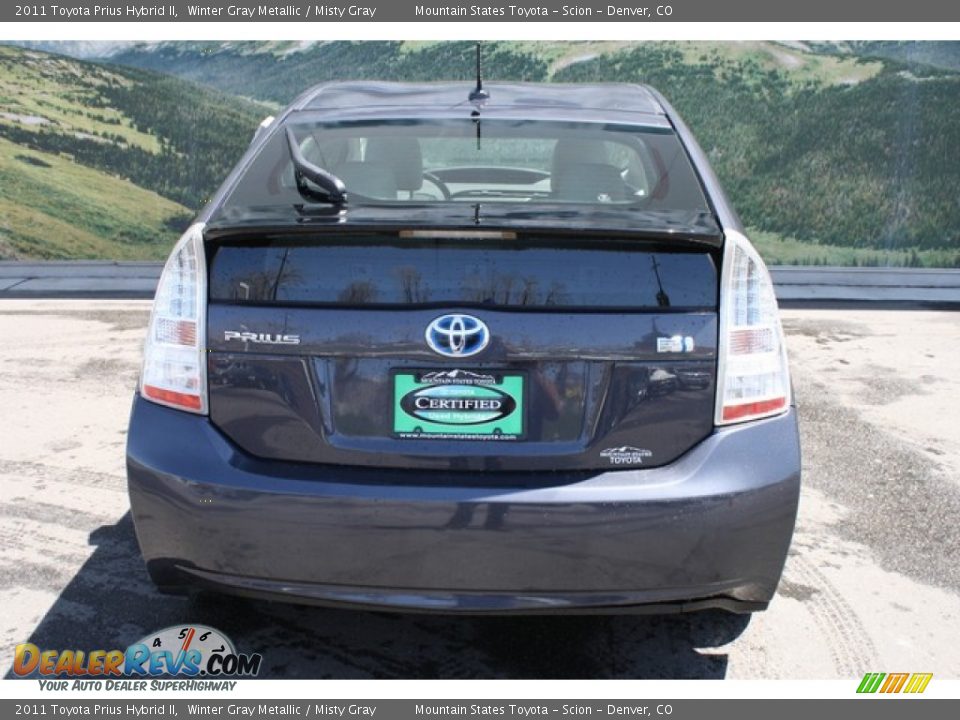 2011 Toyota Prius Hybrid II Winter Gray Metallic / Misty Gray Photo #8