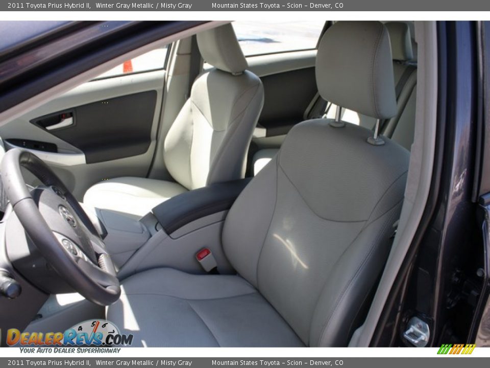 2011 Toyota Prius Hybrid II Winter Gray Metallic / Misty Gray Photo #11