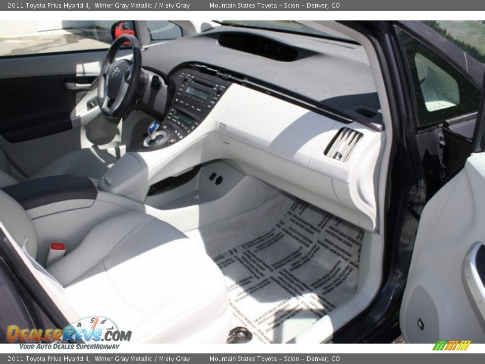 2011 Toyota Prius Hybrid II Winter Gray Metallic / Misty Gray Photo #14