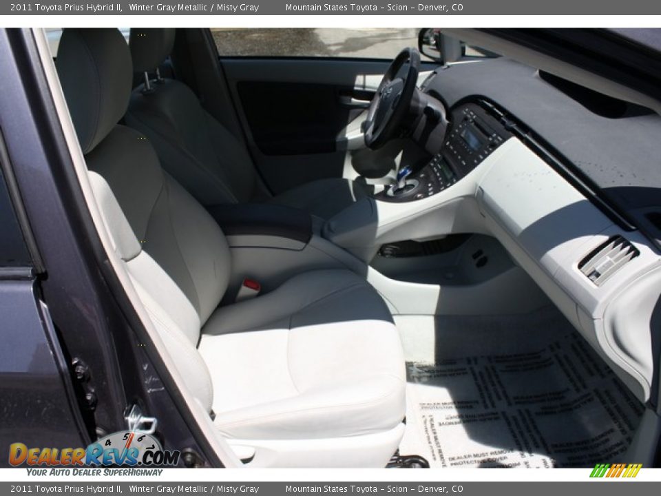 2011 Toyota Prius Hybrid II Winter Gray Metallic / Misty Gray Photo #15