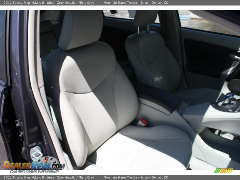 2011 Toyota Prius Hybrid II Winter Gray Metallic / Misty Gray Photo #16