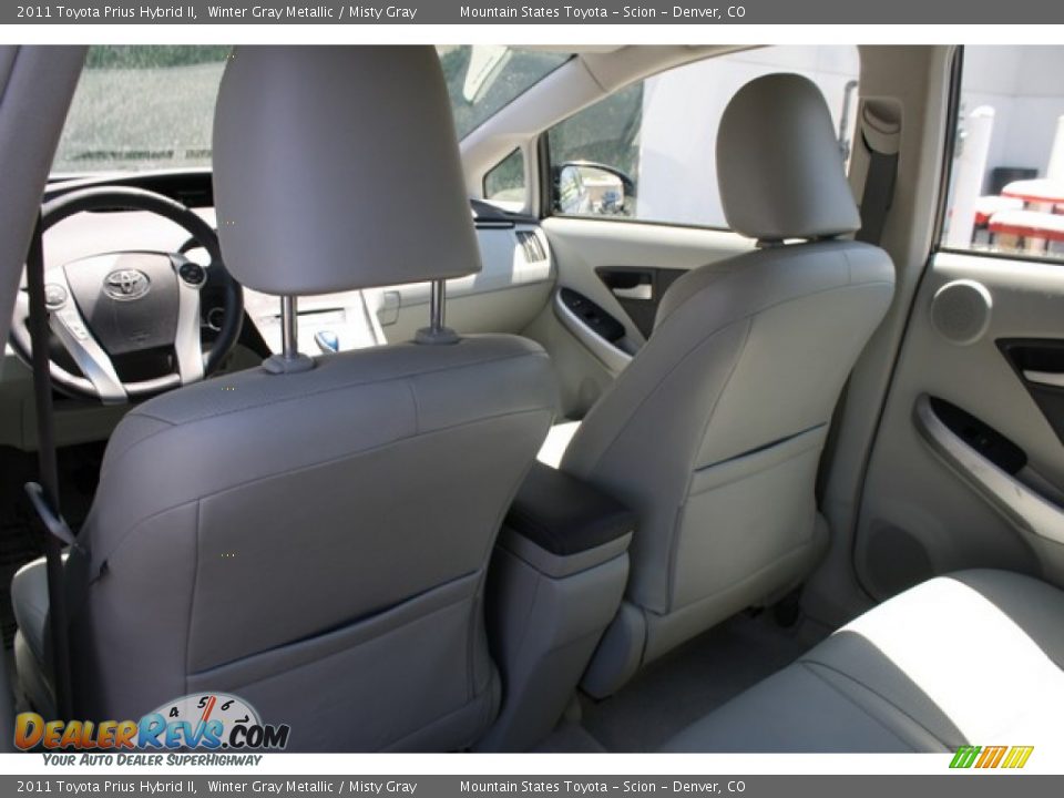 2011 Toyota Prius Hybrid II Winter Gray Metallic / Misty Gray Photo #17