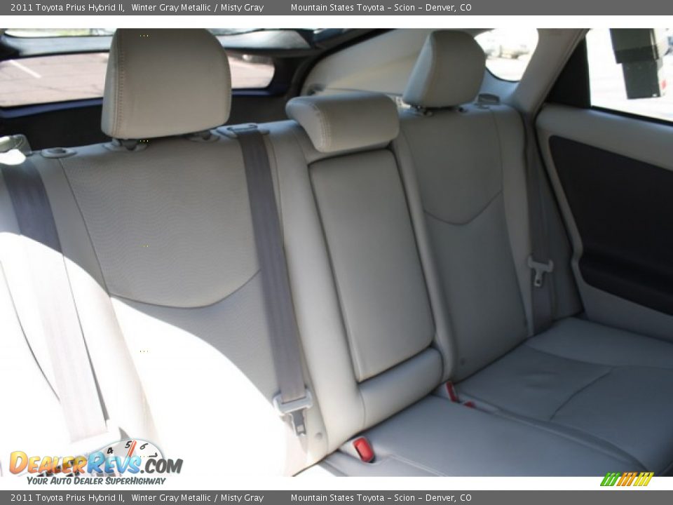 2011 Toyota Prius Hybrid II Winter Gray Metallic / Misty Gray Photo #18
