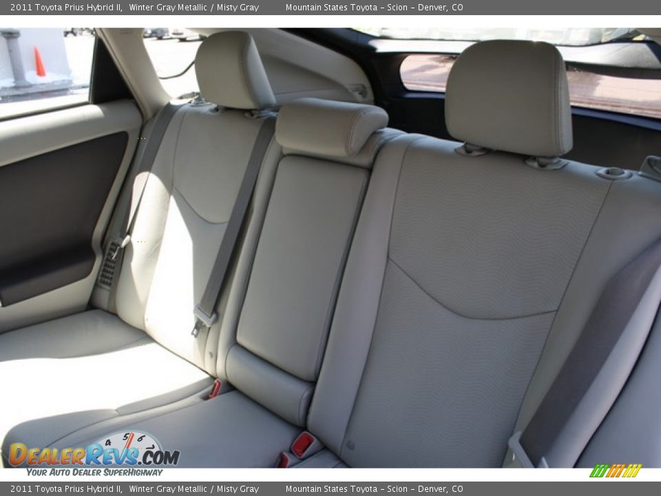 2011 Toyota Prius Hybrid II Winter Gray Metallic / Misty Gray Photo #19
