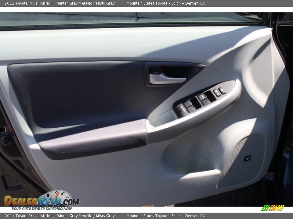 2011 Toyota Prius Hybrid II Winter Gray Metallic / Misty Gray Photo #20