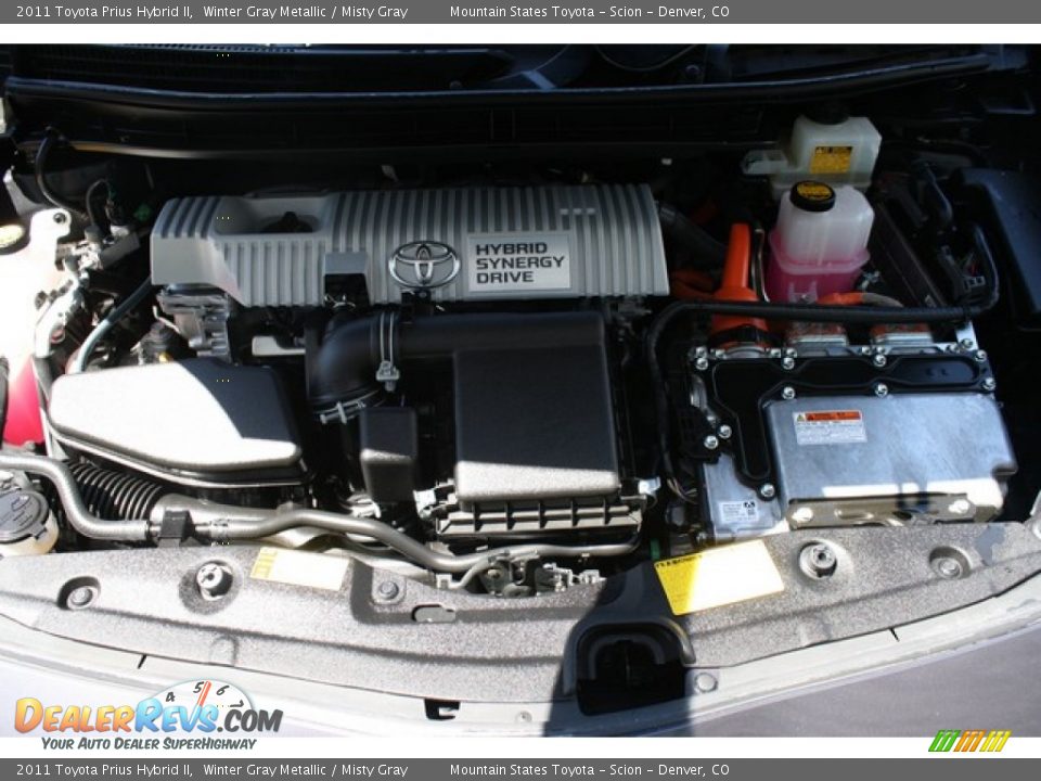 2011 Toyota Prius Hybrid II Winter Gray Metallic / Misty Gray Photo #23
