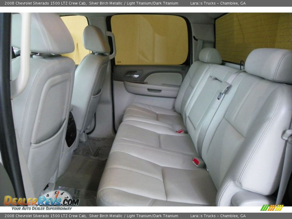 2008 Chevrolet Silverado 1500 LTZ Crew Cab Silver Birch Metallic / Light Titanium/Dark Titanium Photo #9