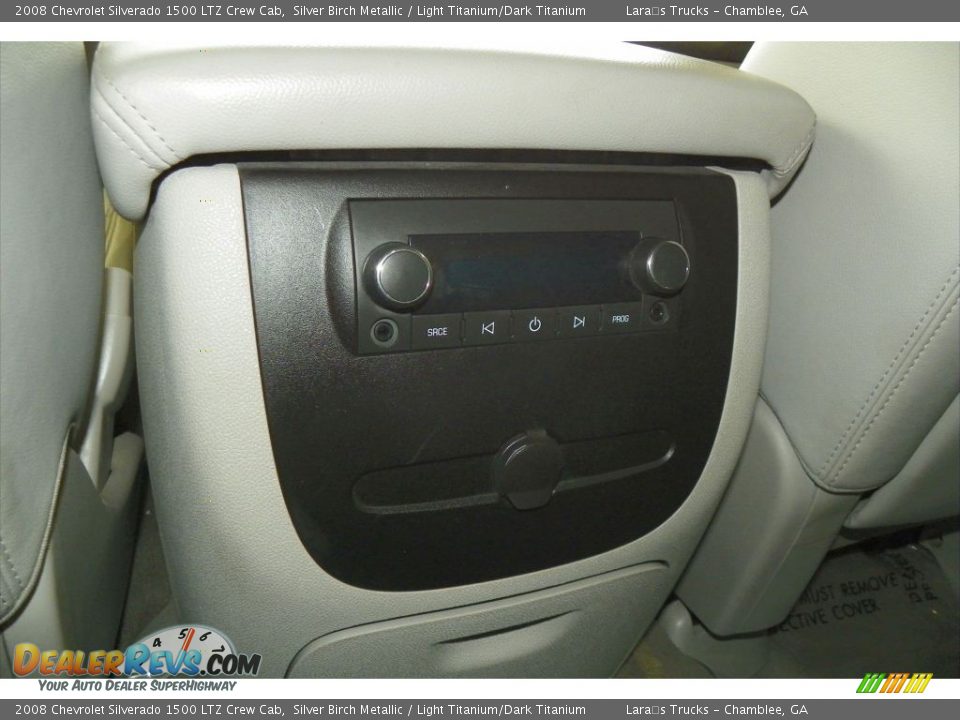 2008 Chevrolet Silverado 1500 LTZ Crew Cab Silver Birch Metallic / Light Titanium/Dark Titanium Photo #13