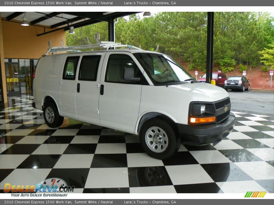 2010 Chevrolet Express 1500 Work Van Summit White / Neutral Photo #1