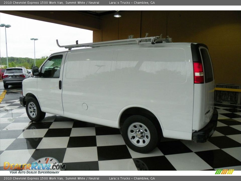 2010 Chevrolet Express 1500 Work Van Summit White / Neutral Photo #4