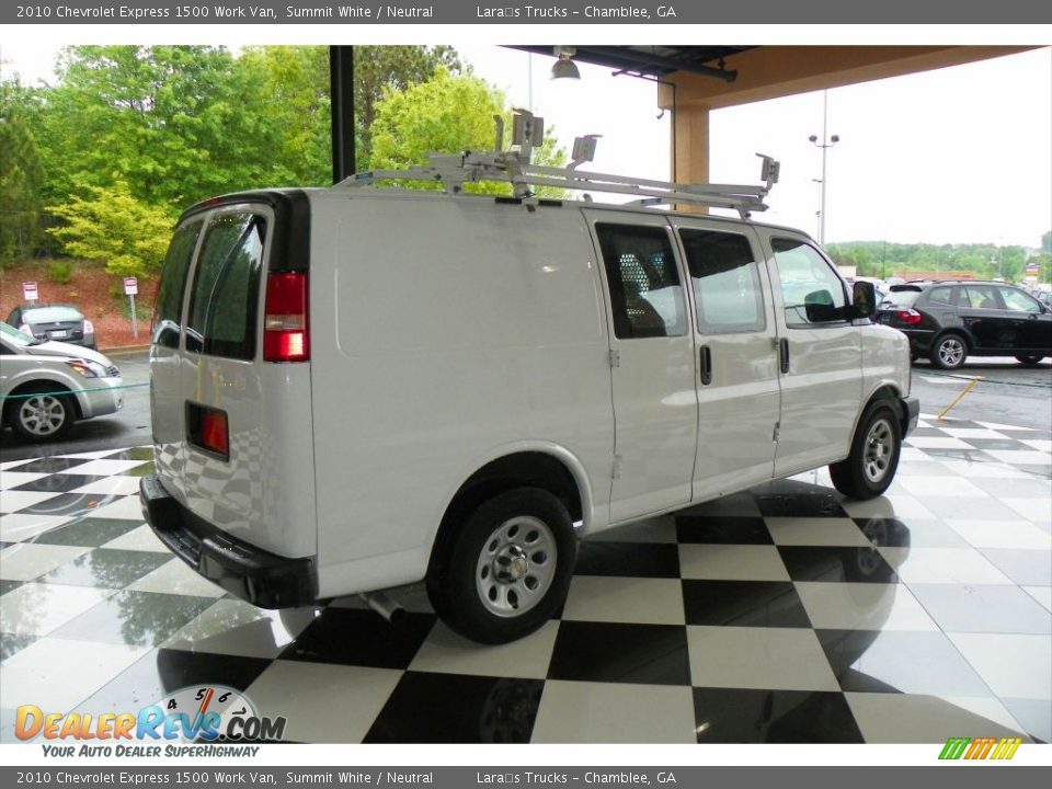 2010 Chevrolet Express 1500 Work Van Summit White / Neutral Photo #6
