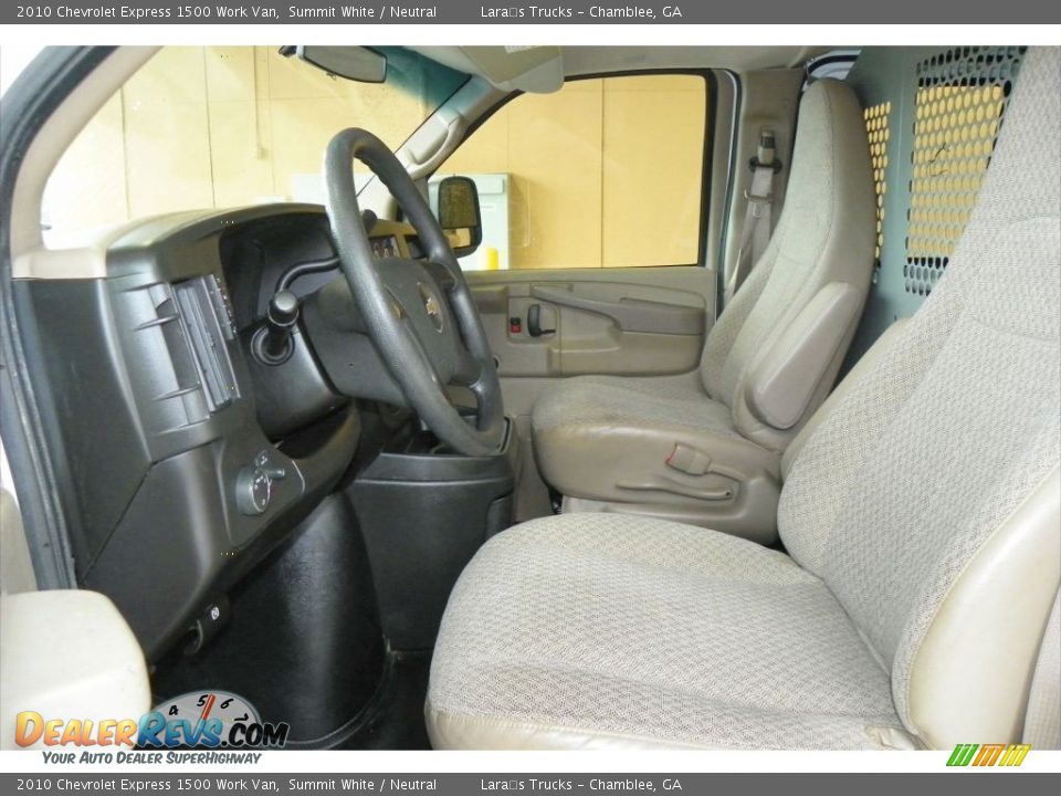 2010 Chevrolet Express 1500 Work Van Summit White / Neutral Photo #8