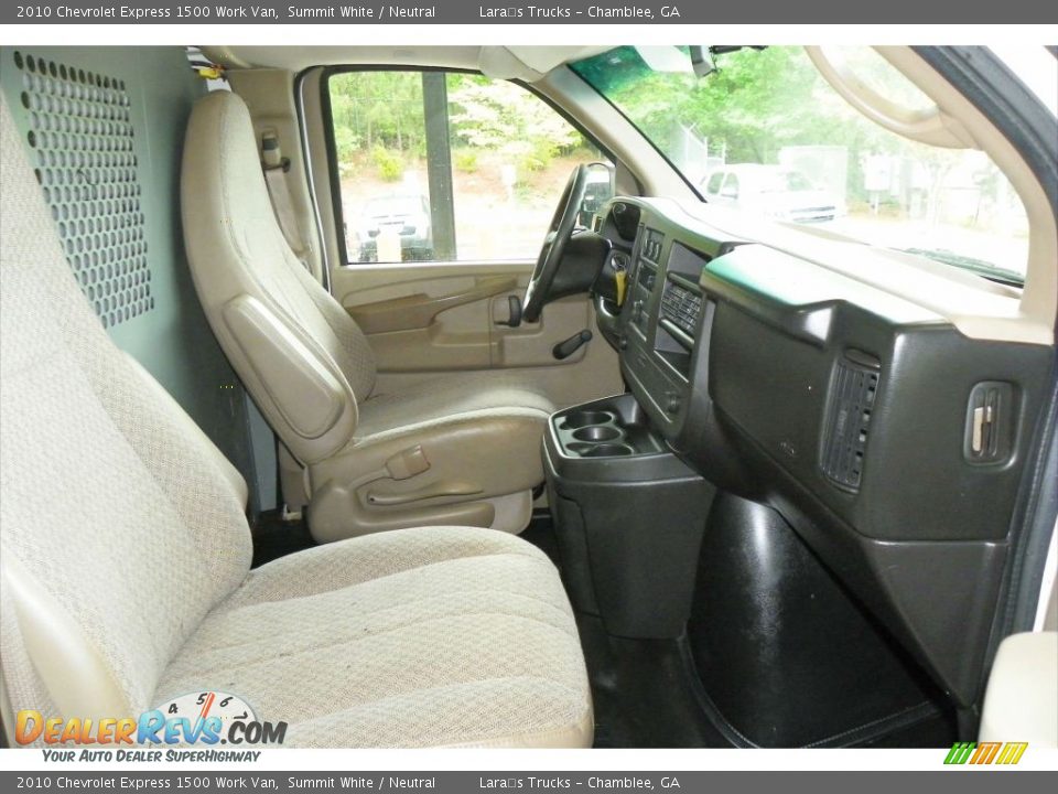 2010 Chevrolet Express 1500 Work Van Summit White / Neutral Photo #9