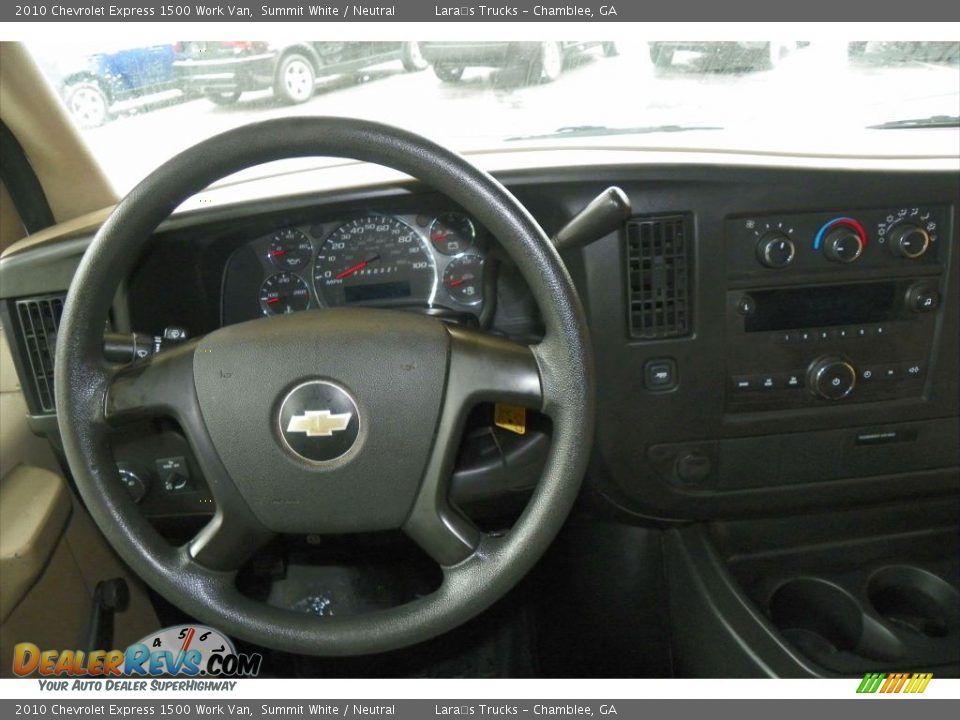 2010 Chevrolet Express 1500 Work Van Summit White / Neutral Photo #10