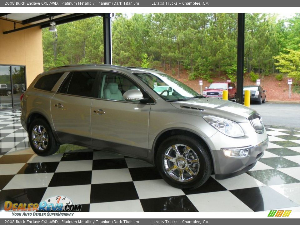 2008 Buick Enclave CXL AWD Platinum Metallic / Titanium/Dark Titanium Photo #1