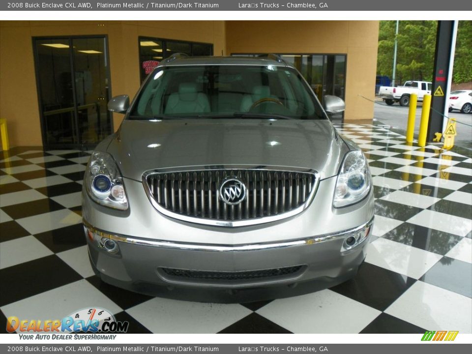 2008 Buick Enclave CXL AWD Platinum Metallic / Titanium/Dark Titanium Photo #2