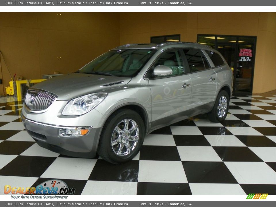 2008 Buick Enclave CXL AWD Platinum Metallic / Titanium/Dark Titanium Photo #3