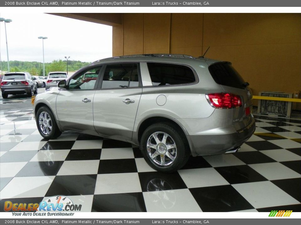 2008 Buick Enclave CXL AWD Platinum Metallic / Titanium/Dark Titanium Photo #4
