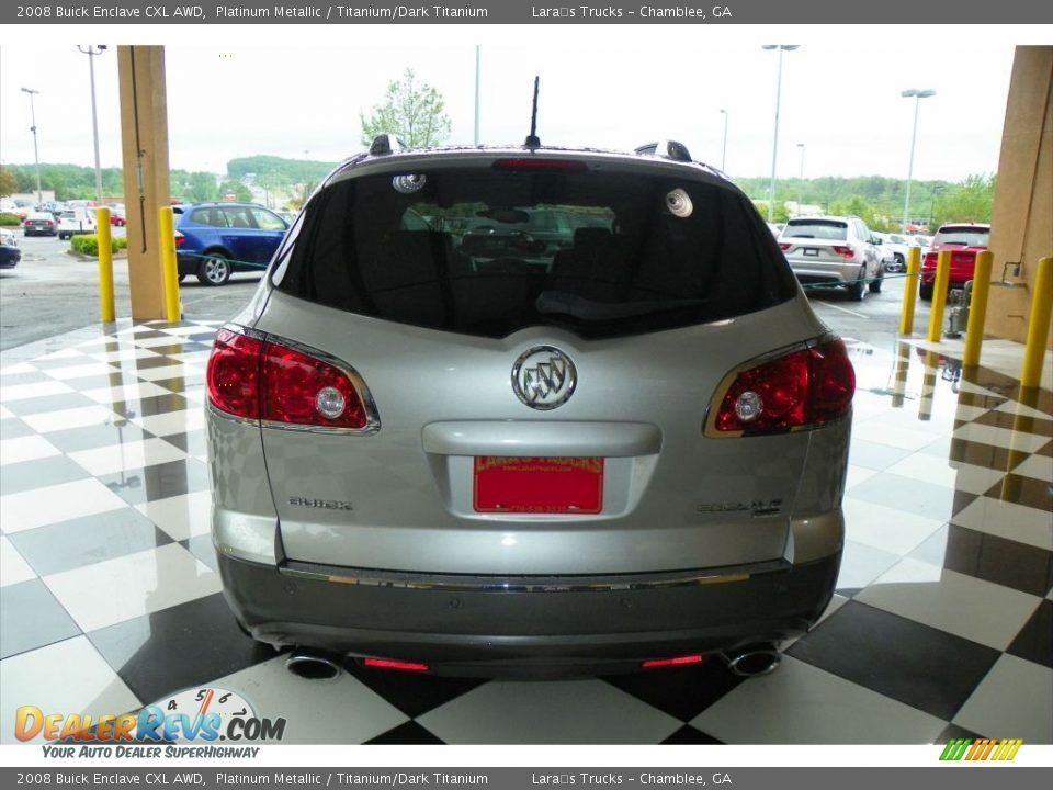 2008 Buick Enclave CXL AWD Platinum Metallic / Titanium/Dark Titanium Photo #5