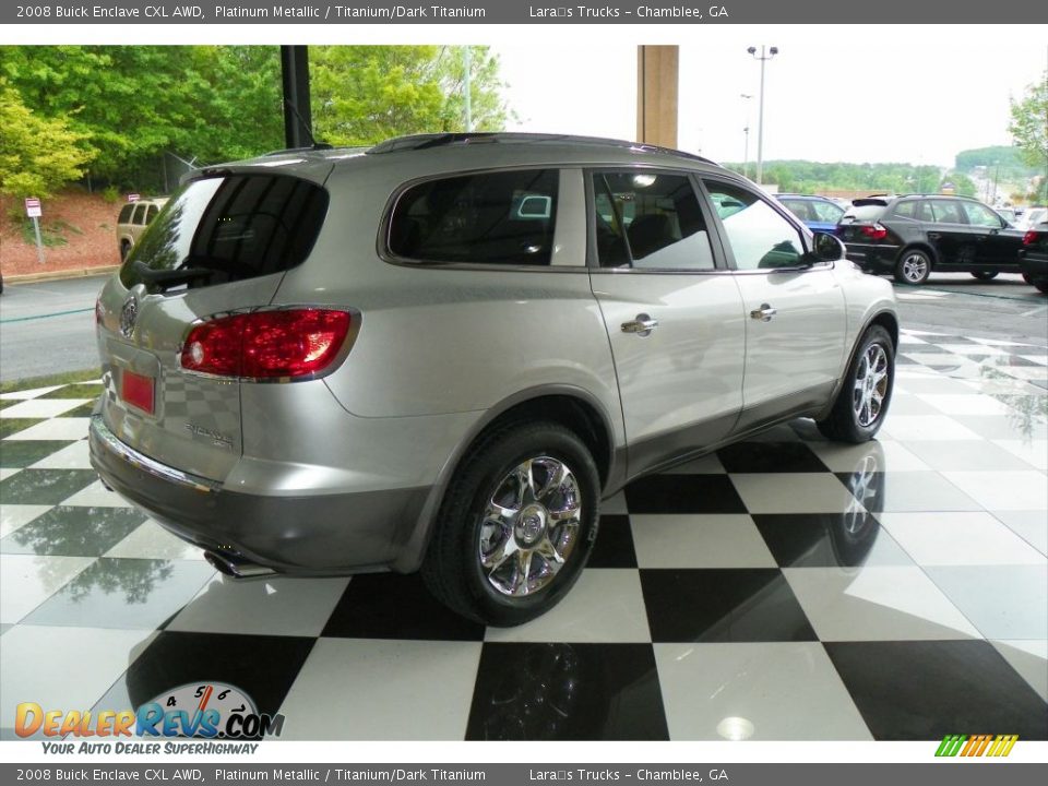 2008 Buick Enclave CXL AWD Platinum Metallic / Titanium/Dark Titanium Photo #6