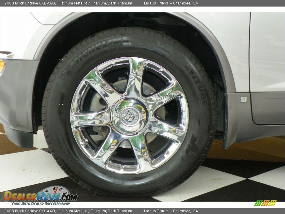 2008 Buick Enclave CXL AWD Platinum Metallic / Titanium/Dark Titanium Photo #7