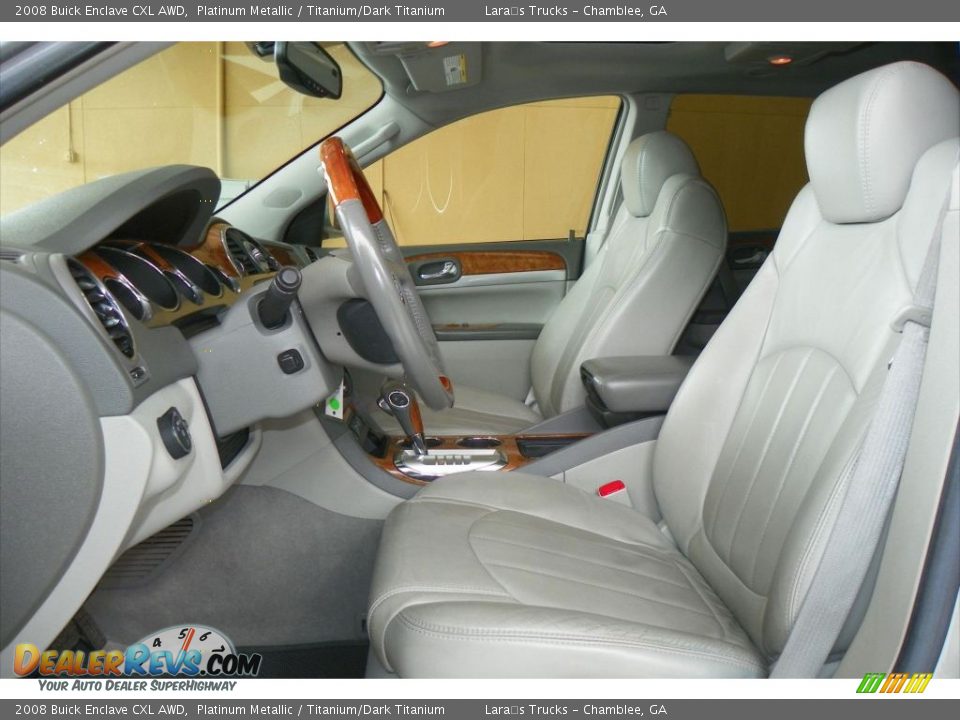 2008 Buick Enclave CXL AWD Platinum Metallic / Titanium/Dark Titanium Photo #8