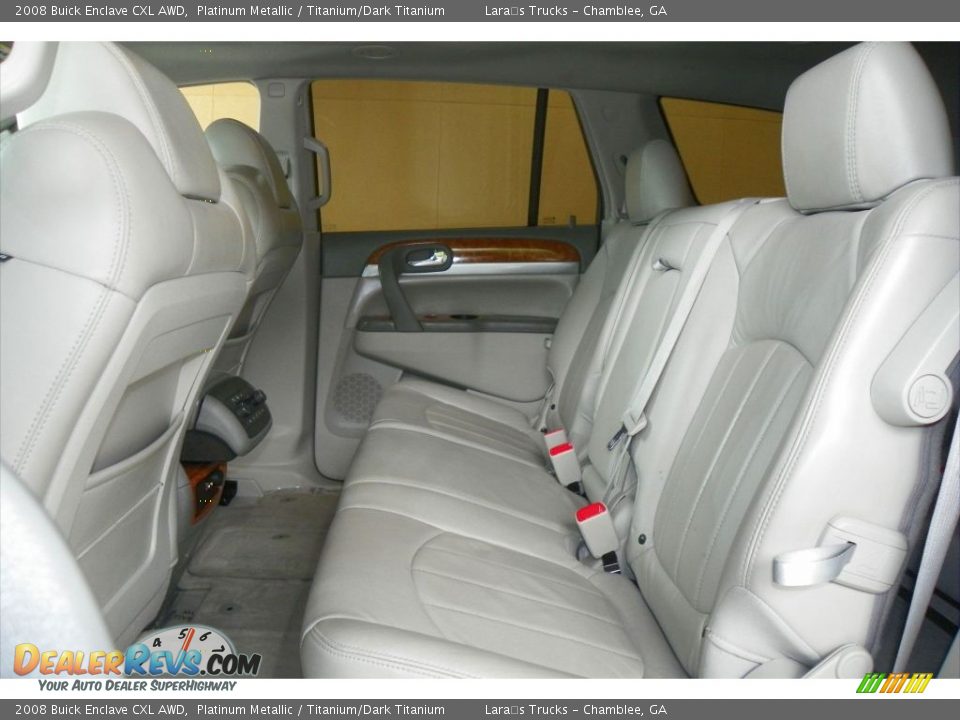 2008 Buick Enclave CXL AWD Platinum Metallic / Titanium/Dark Titanium Photo #9